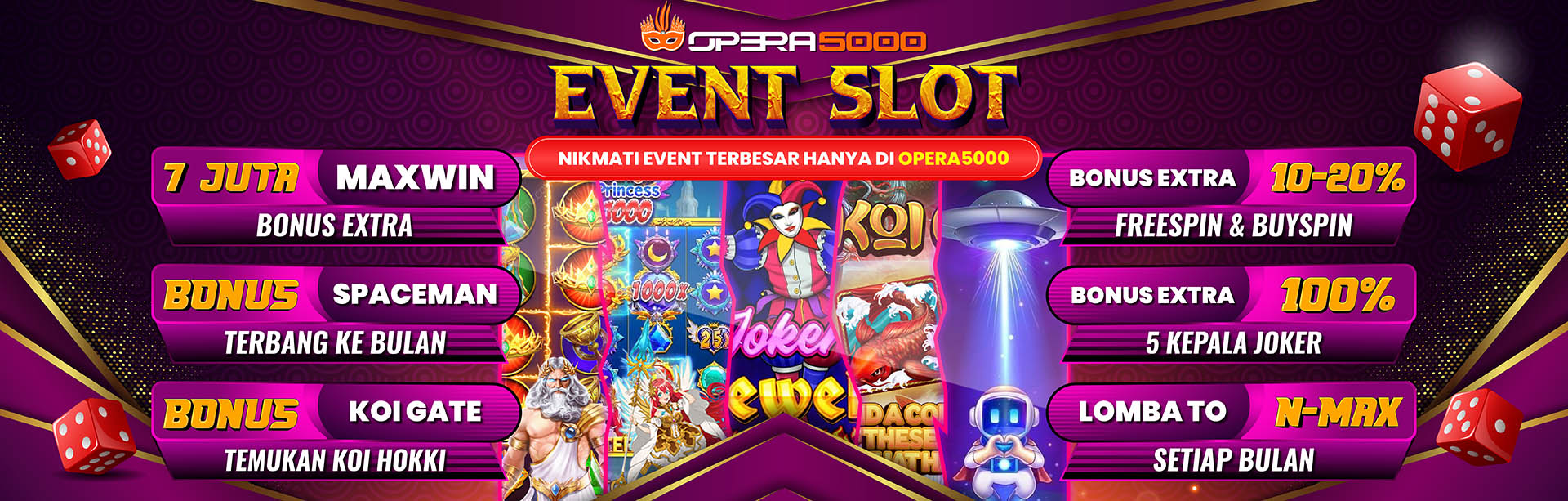 Event Slot Terbaik Slot5000