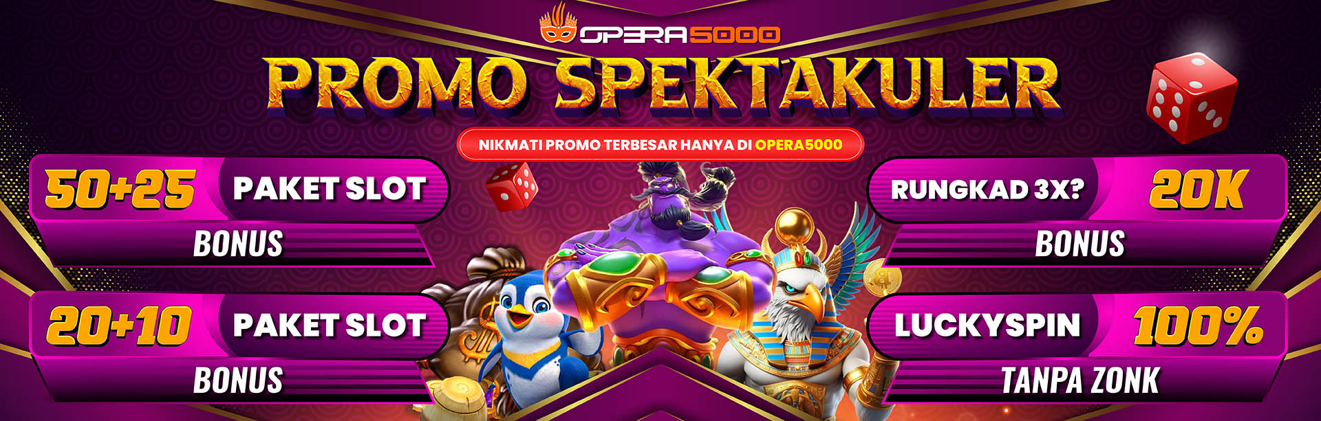Promo Spektakuler Slot5000