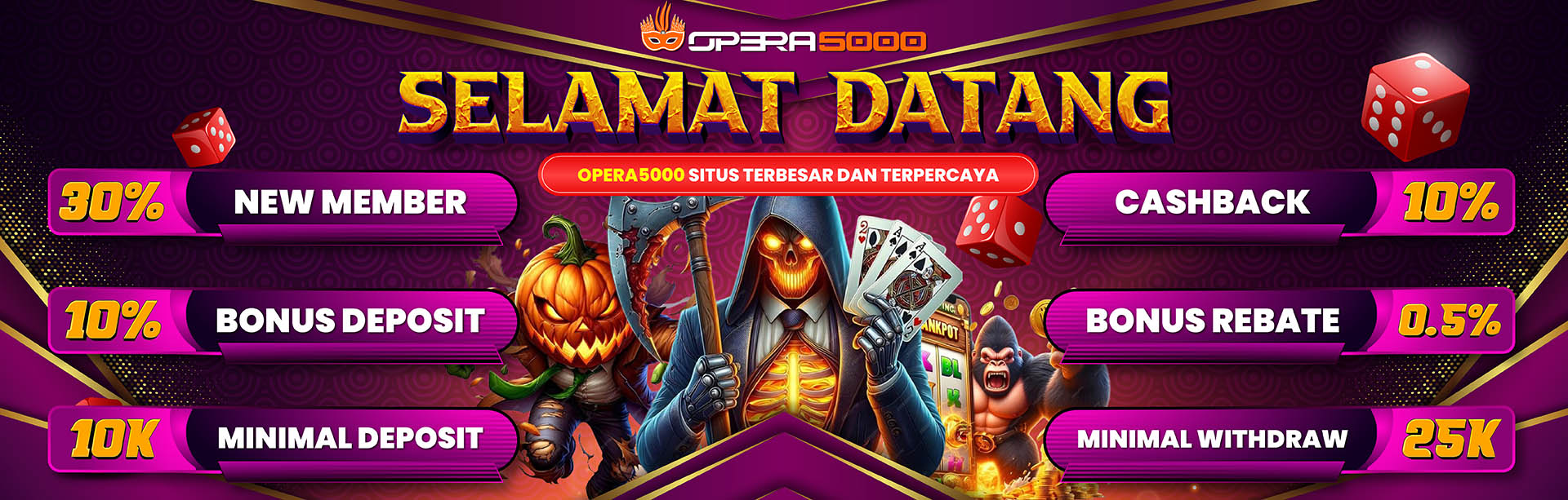 Selamat datang di OPERA5000